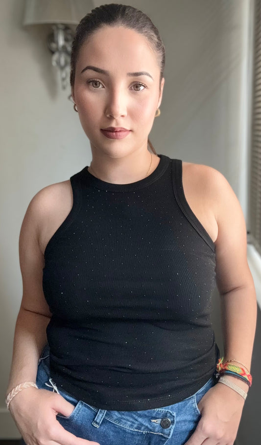 Top Essencial con Brillo