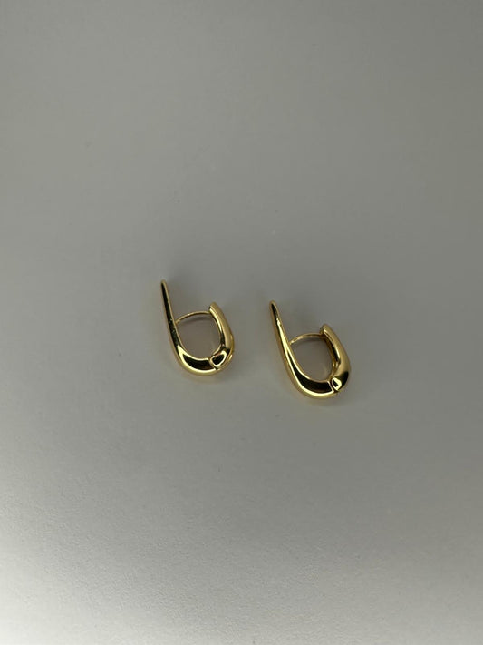 💧 Pendientes Gotas de Agua Asimétricas - Modernidad Escultural