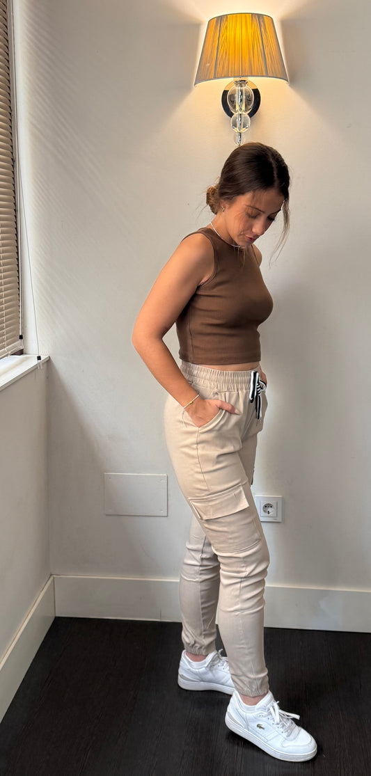 Pantalón Cargo Jogger Essencial
