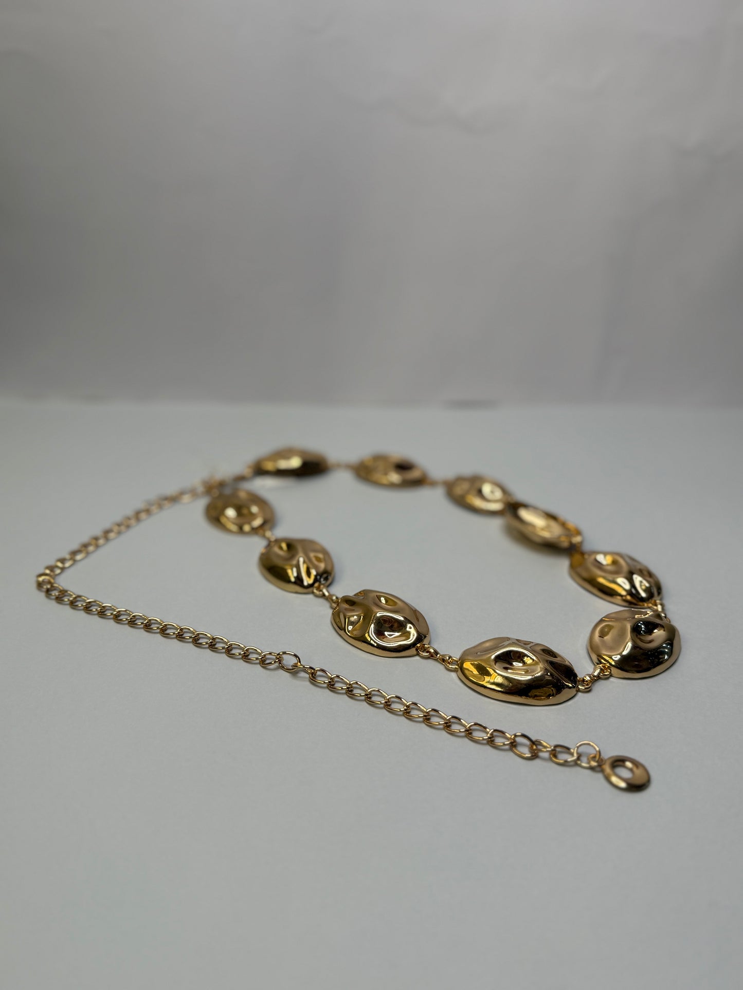 ✨ Cinturón Cadena Metálica con Eslabones