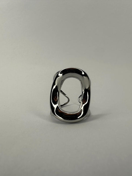 🔗 Anillo "Eslabón Bold" - Diseño Chunky y Ajustable (Dorado y Plata) 🚀