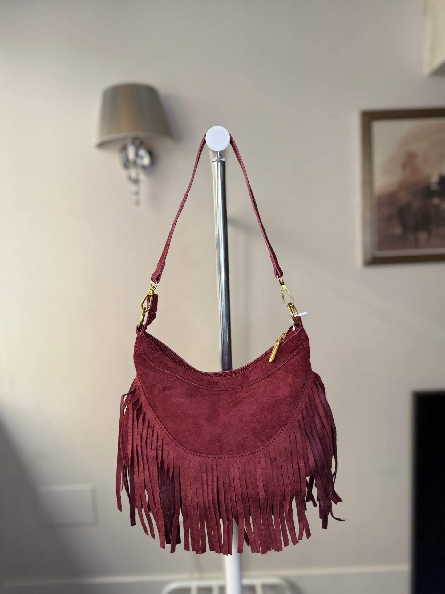 ✨Bolso Bandolera Hombro con Flecos de Estilo Boho-Chic