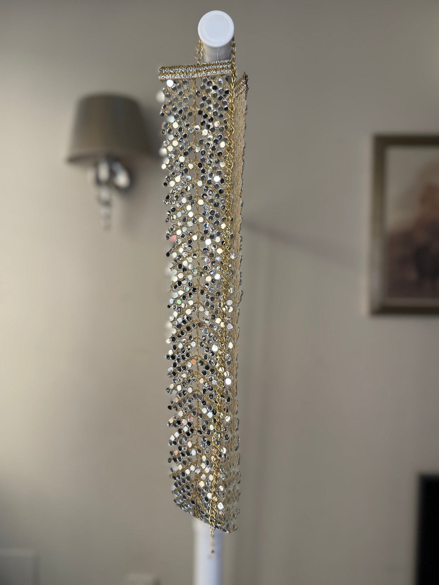 💎 Cinturón Maxi de Lentejuelas Metálicas (Estilo Escama)