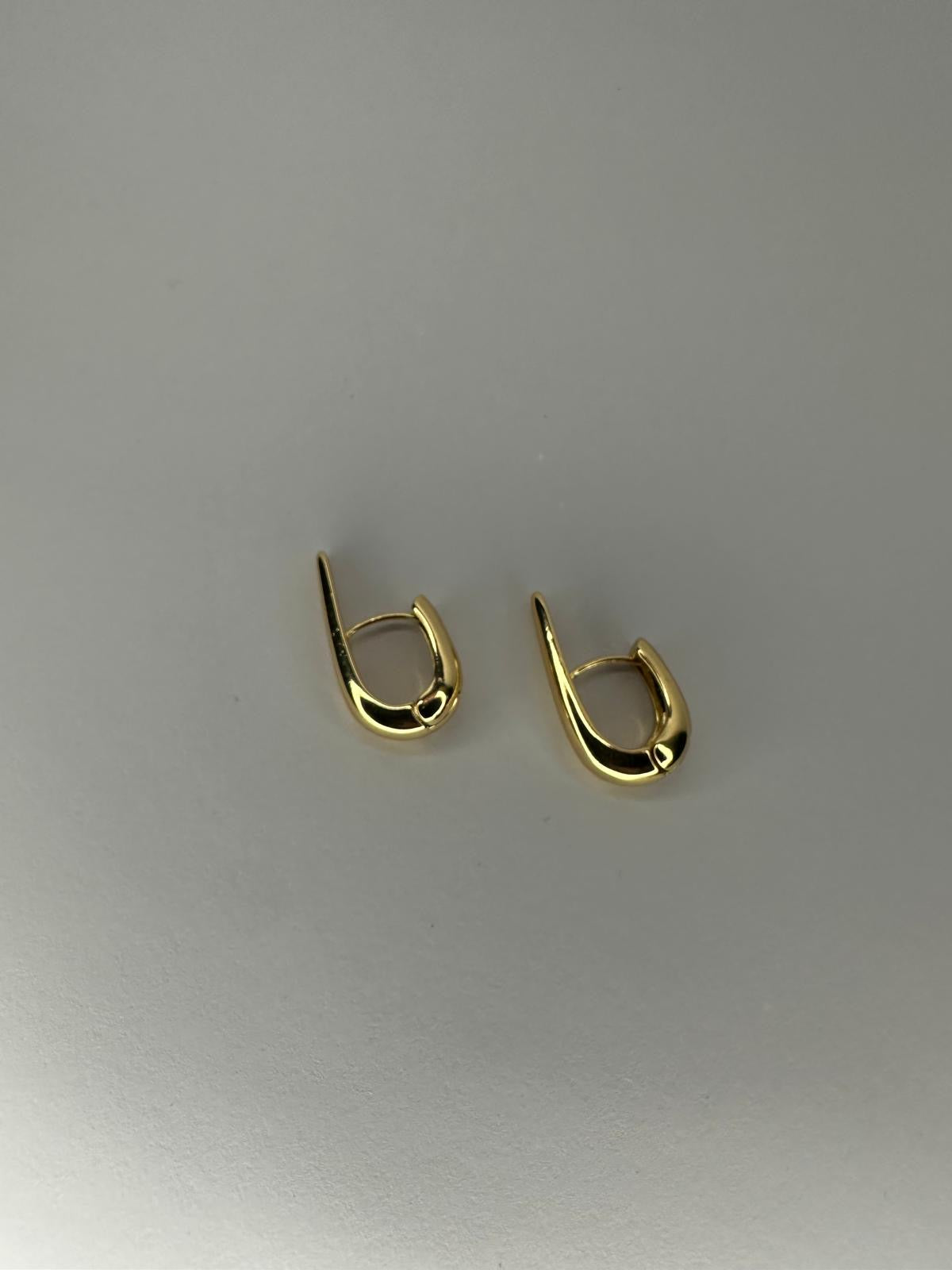 💧 Pendientes Gotas de Agua Asimétricas - Modernidad Escultural