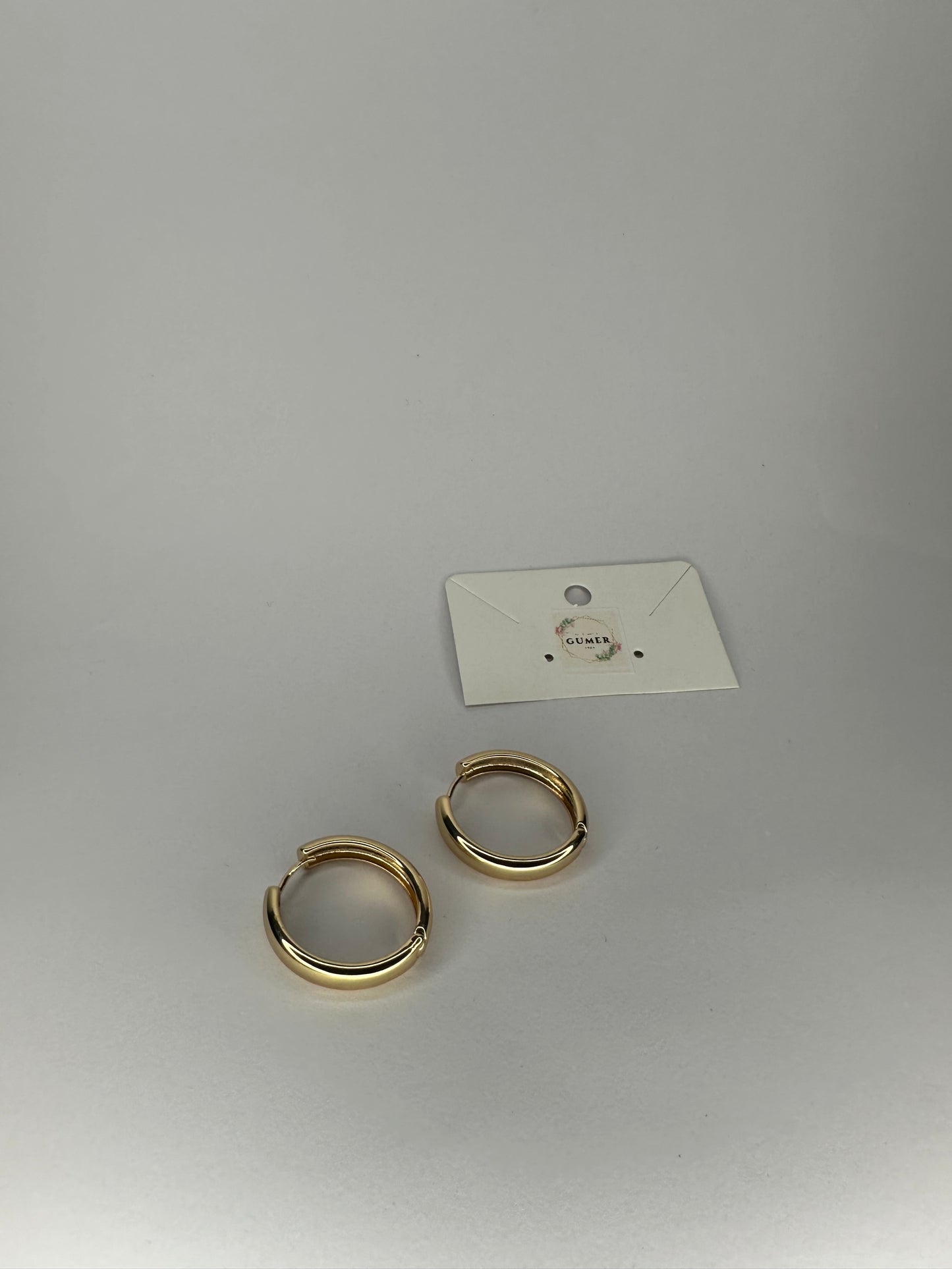 💫 Aros Huggie Gruesos Clásicos - Acabado Dorado o Plateado