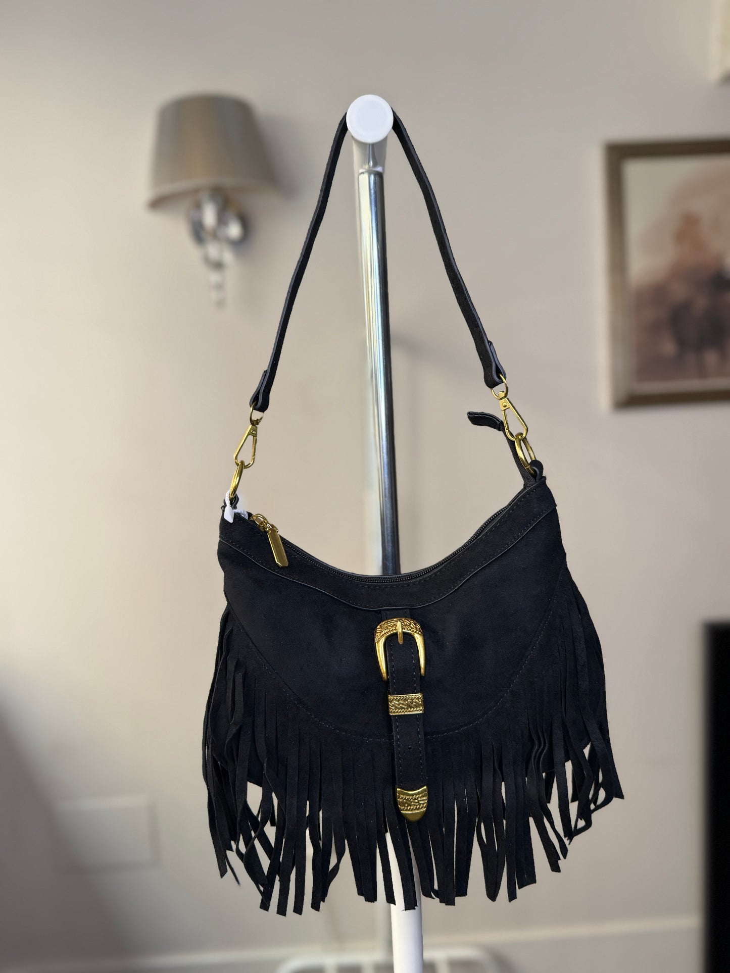 ✨Bolso Bandolera Hombro con Flecos de Estilo Boho-Chic