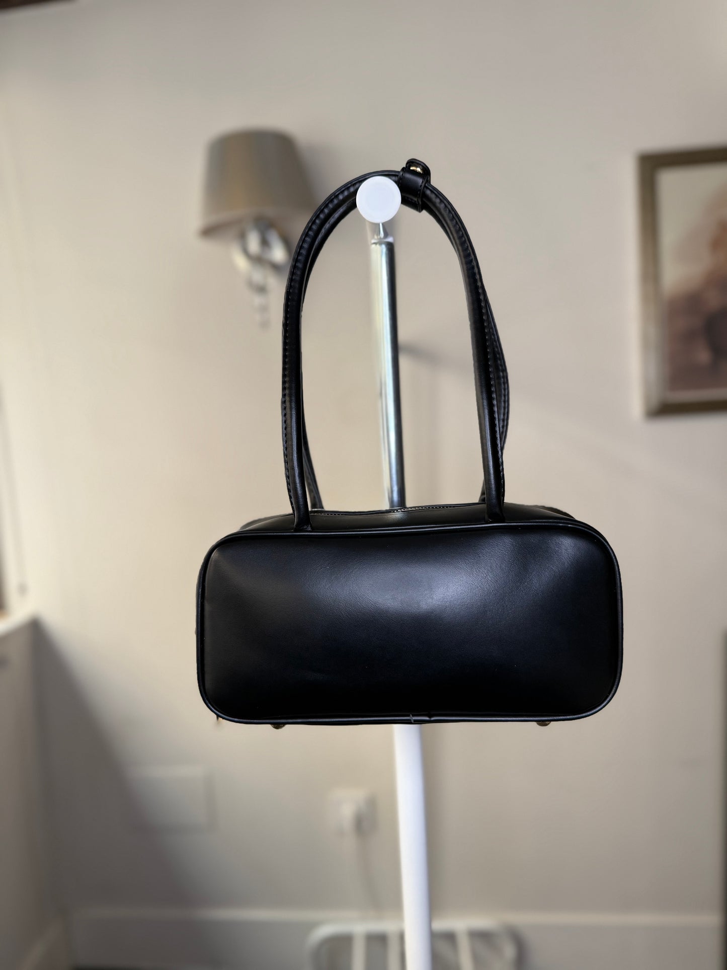 👜 Bolso Baguette Retro con Diseño de Parches (Patchwork)