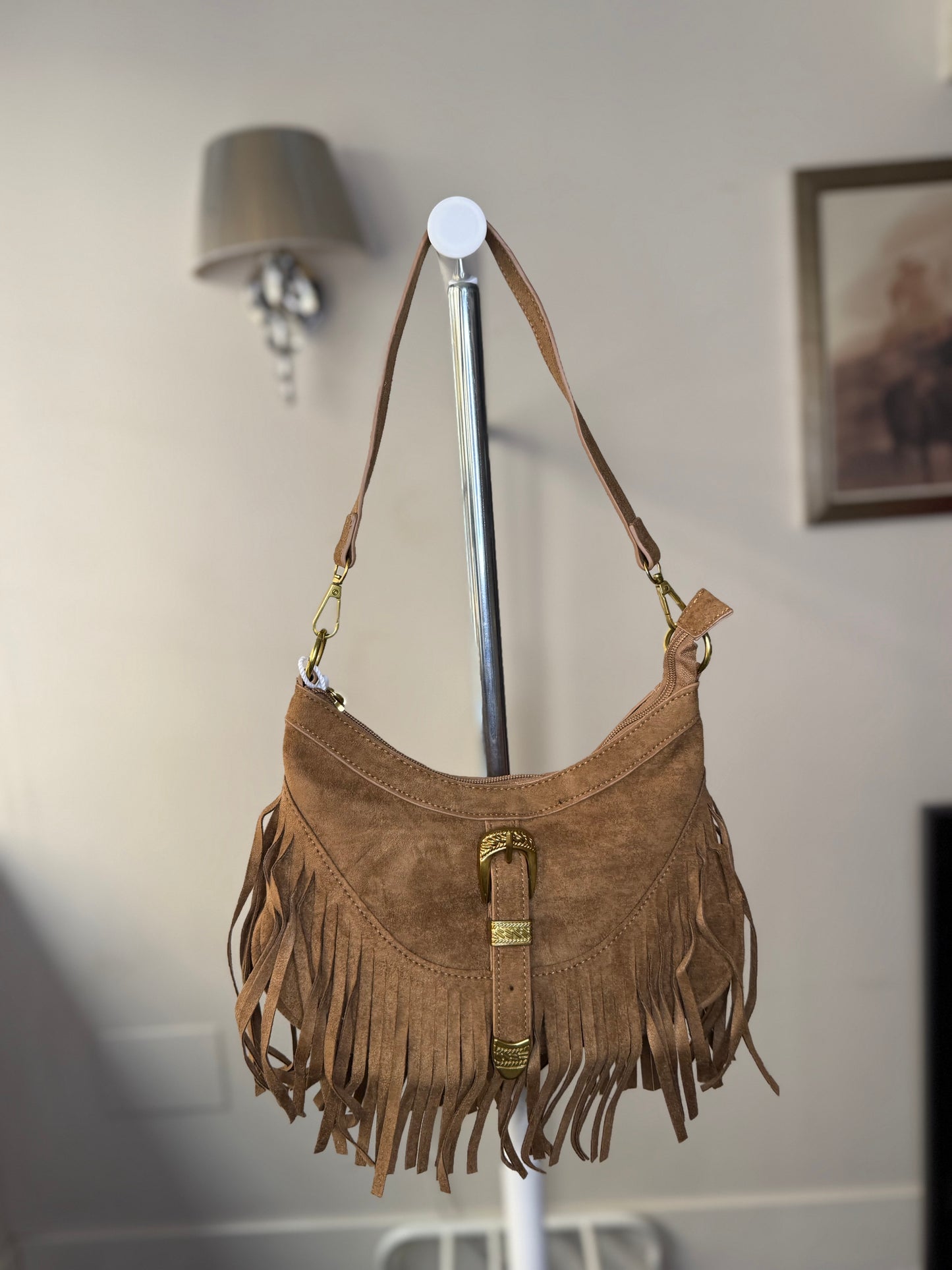 ✨Bolso Bandolera Hombro con Flecos de Estilo Boho-Chic