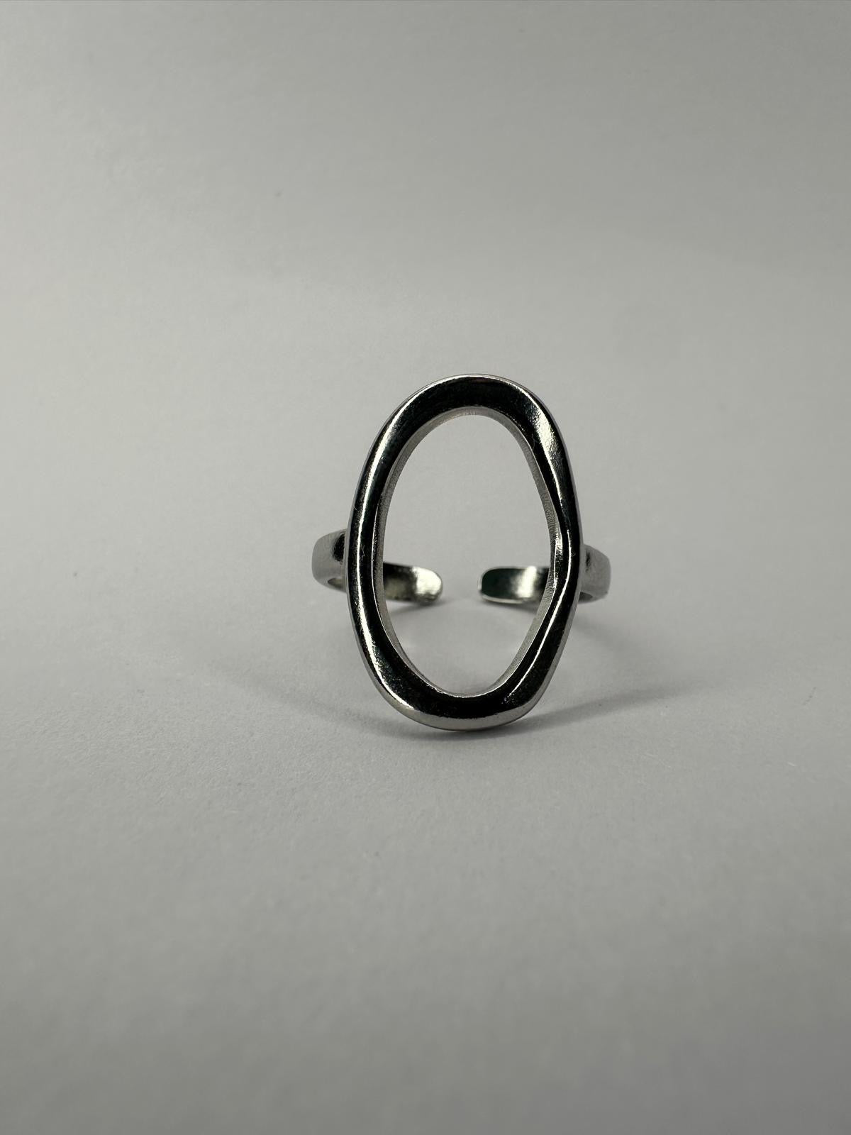 ⭕ Anillo "Círculo Abierto" - Estilo Minimalista (Dorado y Plata) 🤍