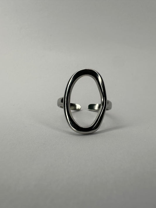 ⭕ Anillo "Círculo Abierto" - Estilo Minimalista (Dorado y Plata) 🤍