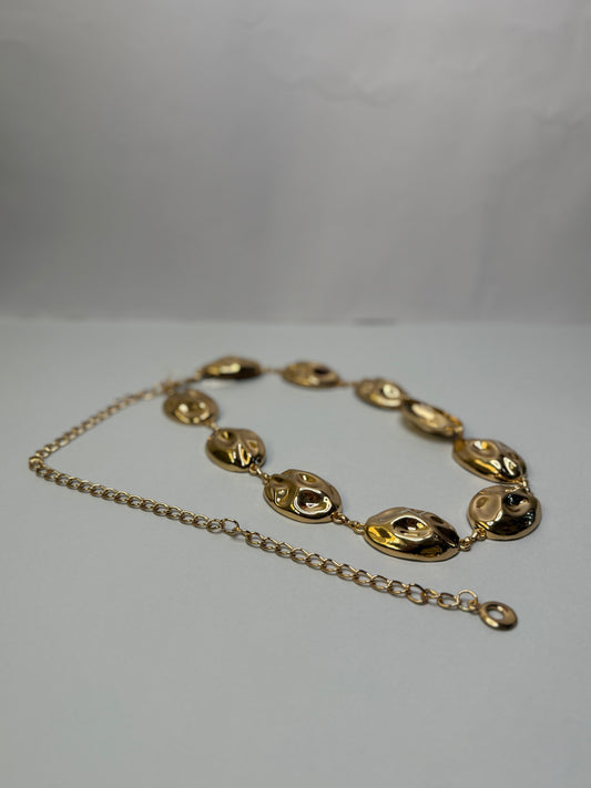 ✨ Cinturón Cadena Metálica con Eslabones