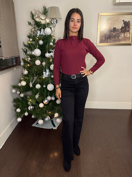 👖 Pantalón de Tiro Alto 'Everyday Chic' 🖤