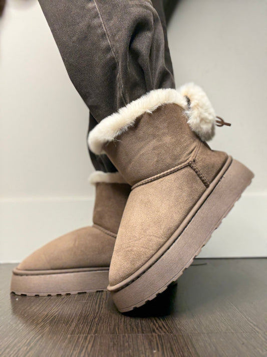 🎀 Botines de Invierno Mini (Sintéticos) - Lujosa Calidez y Estilo Versátil