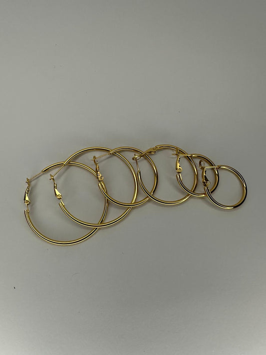 ✨ Set de Aros Clásicos - Oro y Plata✨